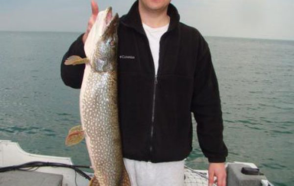 Big Northern Pike at Grosse Pointe Shores Park