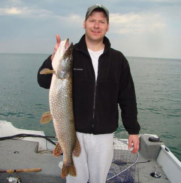 Big Northern Pike at Grosse Pointe Shores Park