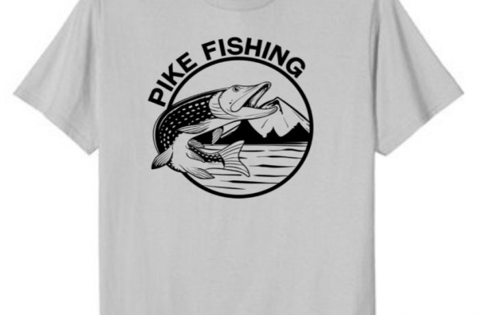 Jumping Northern Pike Fishing T-Shirt