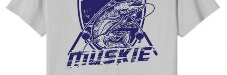 Lake St. Clair Muskie Trolling T-Shirt