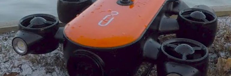 Underwater Drone Geneinno T1 at Lake St. Clair