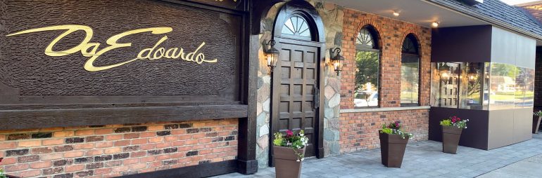 Da Edoardo Grosse in Pointe Woods – Support Family Owned Restaurants during Pandemic