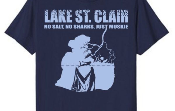 Funny Lake St Clair Muskie Shirt