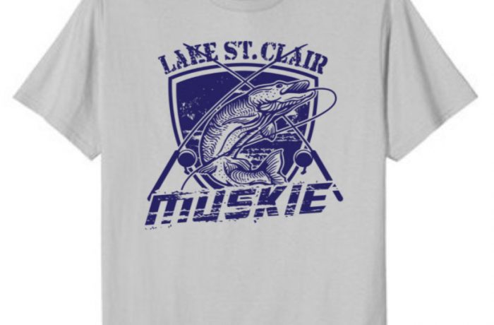 Lake St. Clair Muskie Trolling T-Shirt