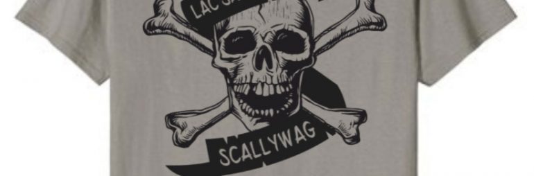 Lake St. Clair Scallywag Pirate Boating Shirt