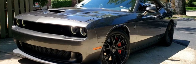 Hellcat Challenger in Granite – 6 Speed Manual