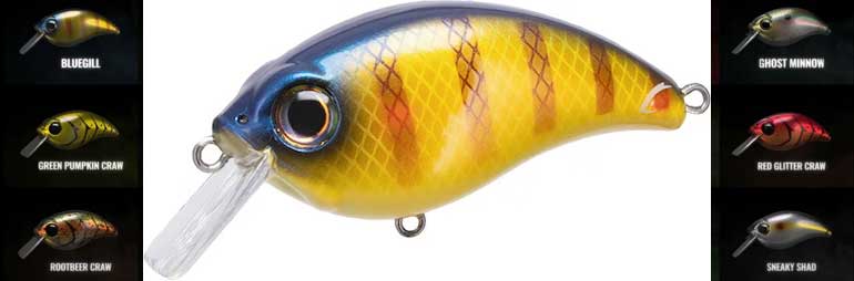 New Squarebill Crankbait for Bass Fishing 2023